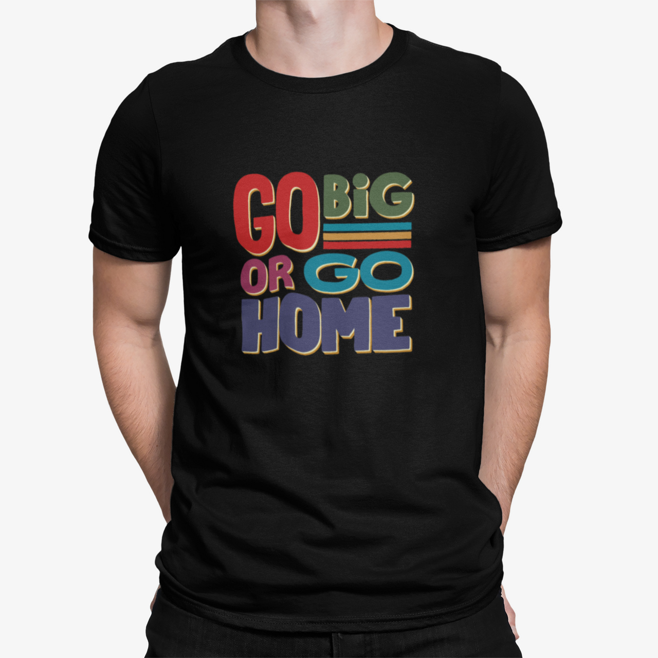 Camiseta Go Big Go Home
