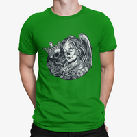 Thumbnail for Camiseta Angel Skull