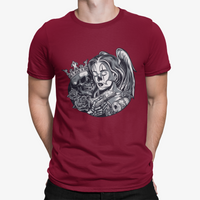 Thumbnail for Camiseta Angel Skull