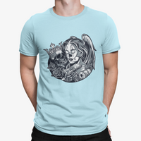 Thumbnail for Camiseta Angel Skull