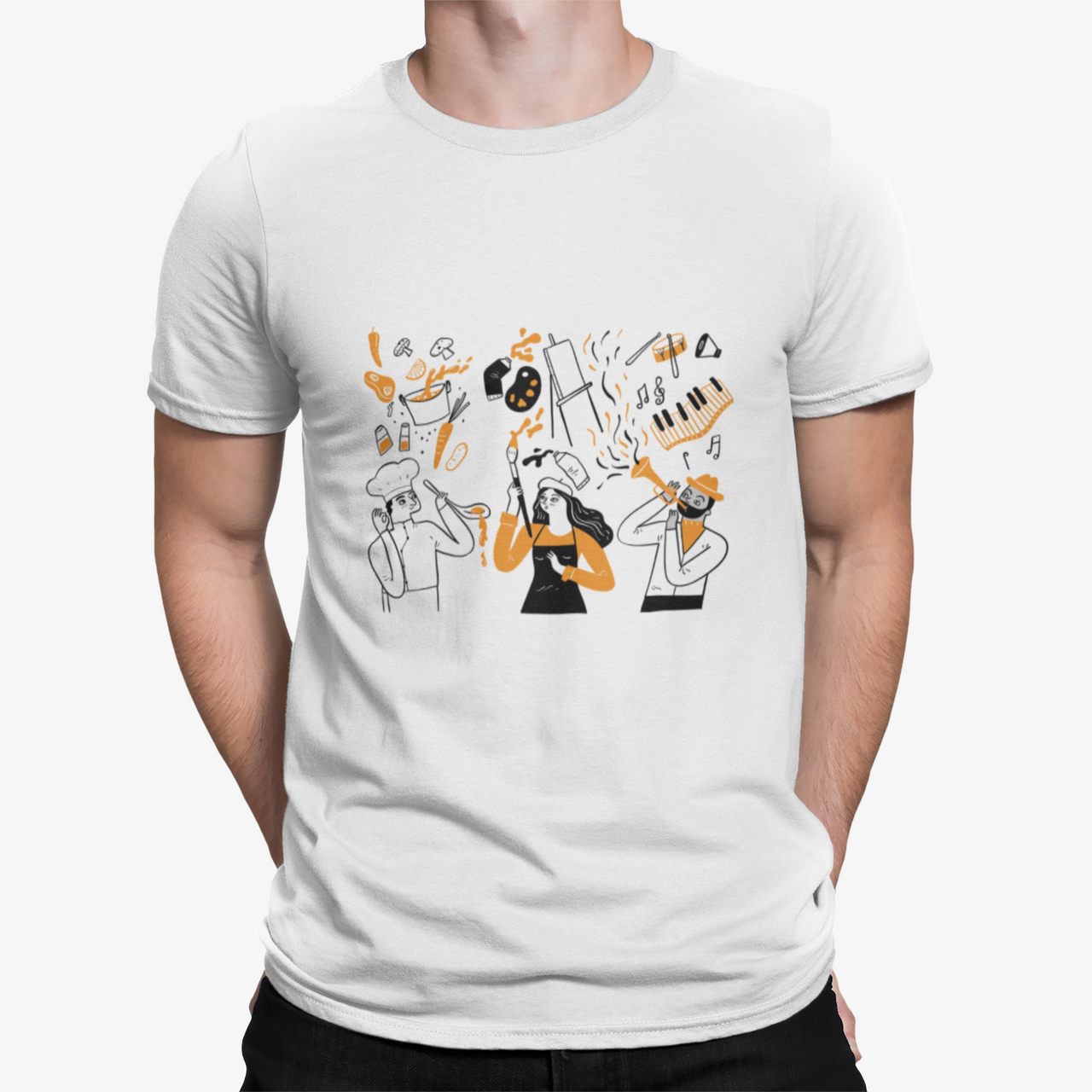 Camiseta Artes Abstractas