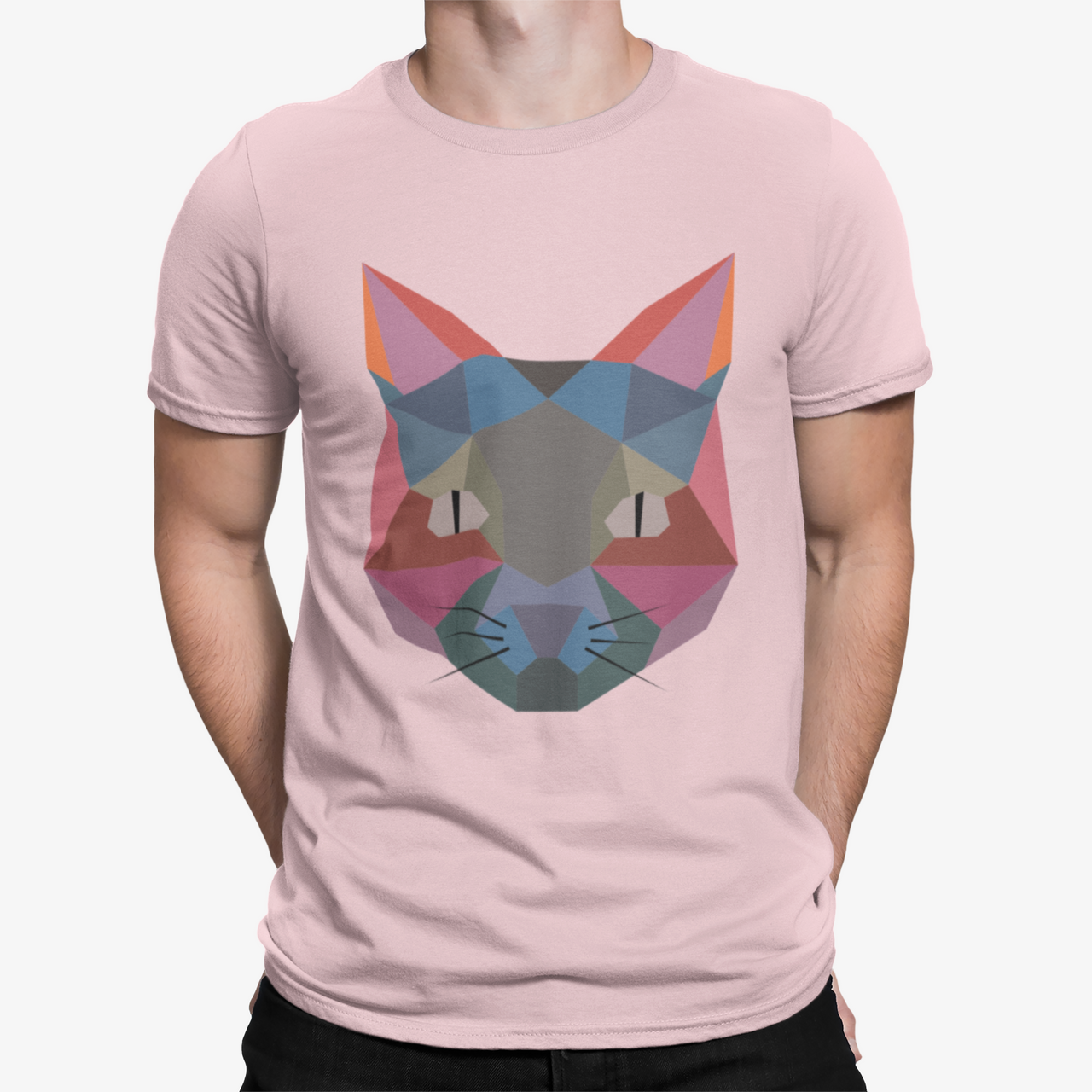 Camiseta Cat Poligono