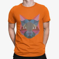 Thumbnail for Camiseta Cat Poligono