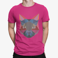 Thumbnail for Camiseta Cat Poligono