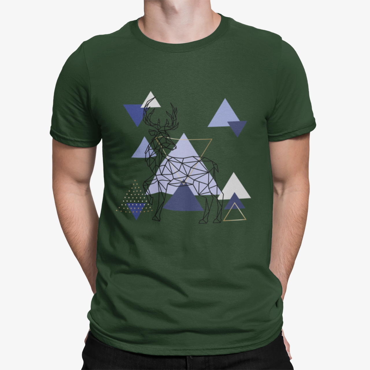 Camiseta Ciervo Poligono