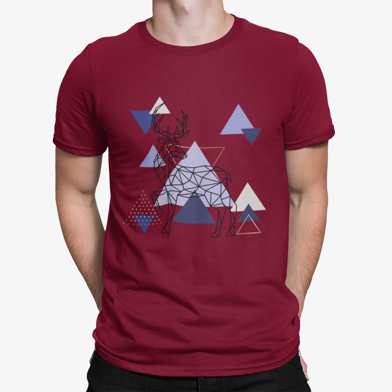 Camiseta Ciervo Poligono