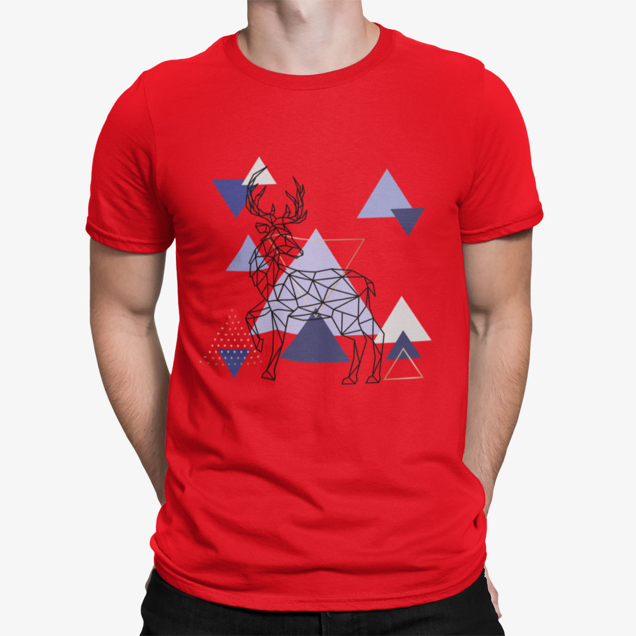 Camiseta Ciervo Poligono