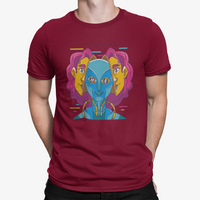 Thumbnail for Camiseta Cyborg Abstract