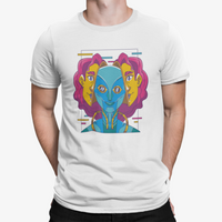 Thumbnail for Camiseta Cyborg Abstract