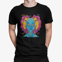 Thumbnail for Camiseta Cyborg Abstract