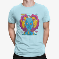 Thumbnail for Camiseta Cyborg Abstract