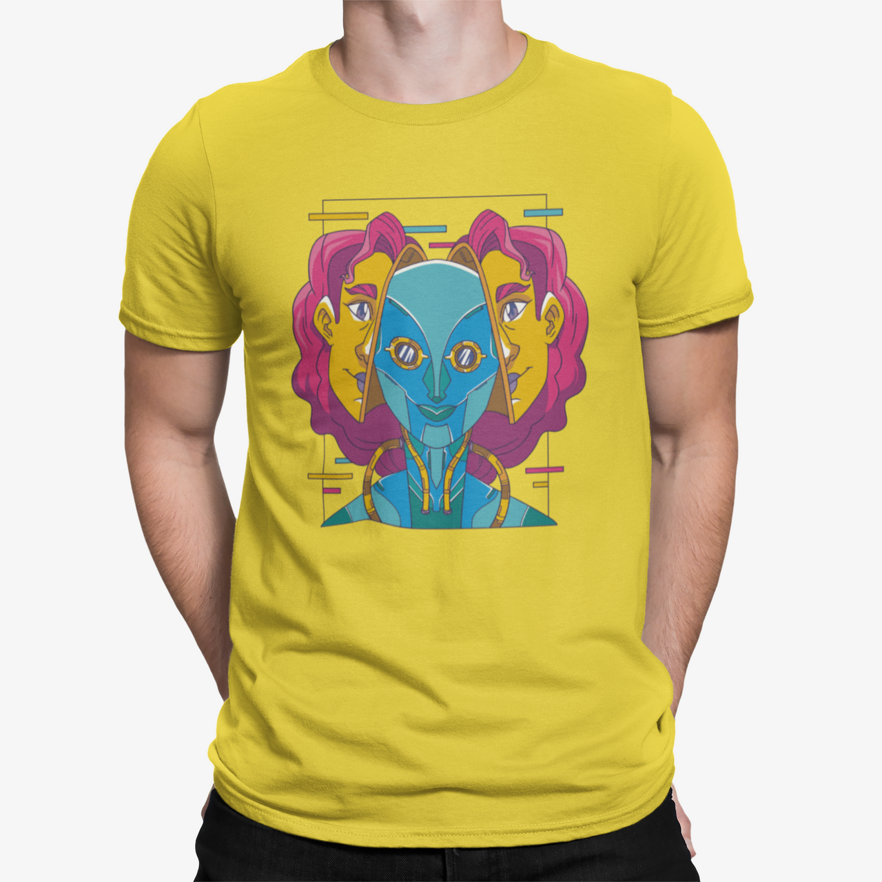 Camiseta Cyborg Abstract