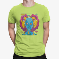 Thumbnail for Camiseta Cyborg Abstract
