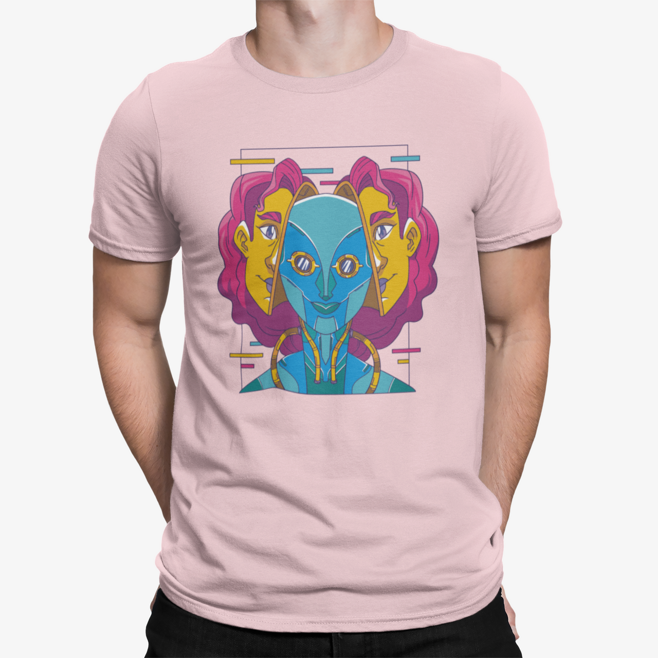 Camiseta Cyborg Abstract