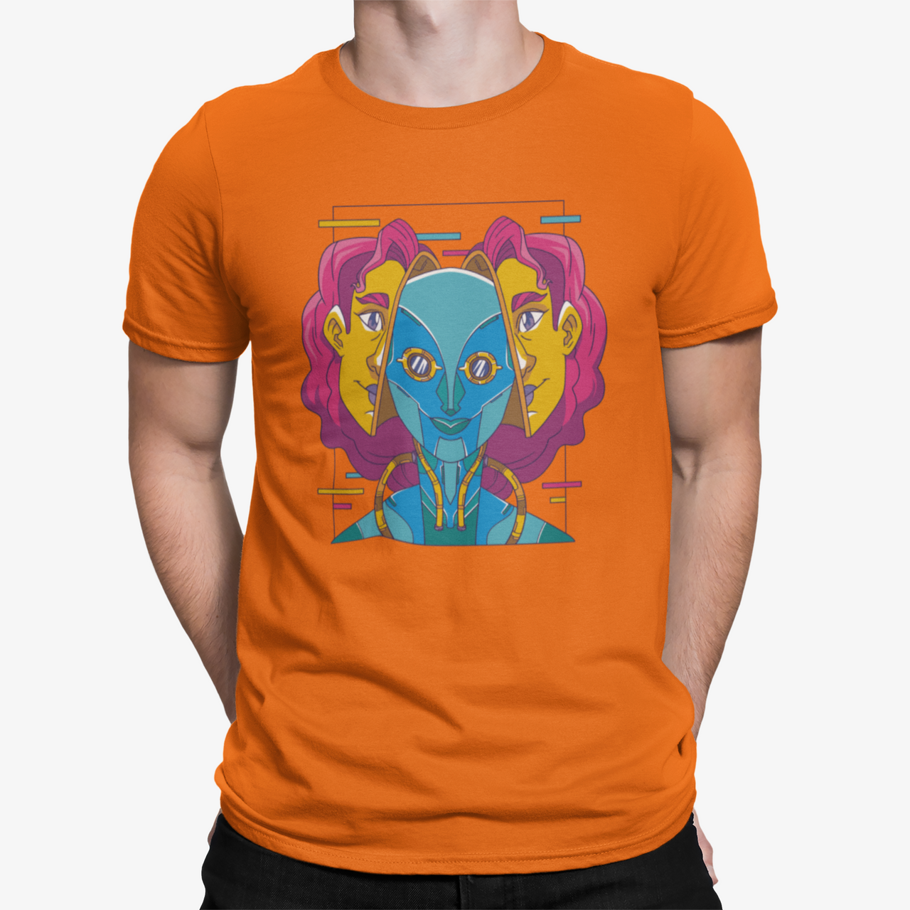 Camiseta Cyborg Abstract