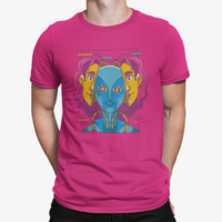 Thumbnail for Camiseta Cyborg Abstract