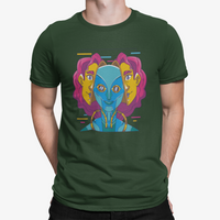 Thumbnail for Camiseta Cyborg Abstract