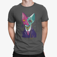Thumbnail for Camiseta Gato Abstracto