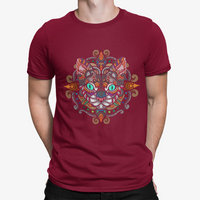 Thumbnail for Camiseta Gato Mandala