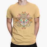 Thumbnail for Camiseta Gato Mandala