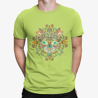 Thumbnail for Camiseta Gato Mandala