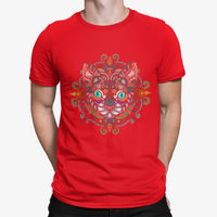 Thumbnail for Camiseta Gato Mandala