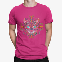 Thumbnail for Camiseta Gato Mandala