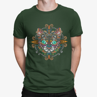 Thumbnail for Camiseta Gato Mandala