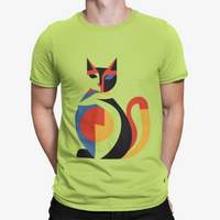 Thumbnail for Camiseta Gato Poligono