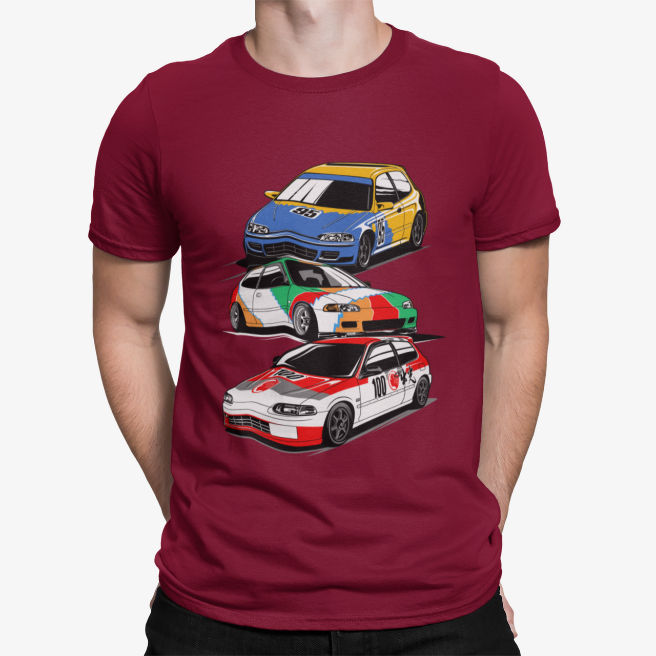 Camiseta Honda Racing