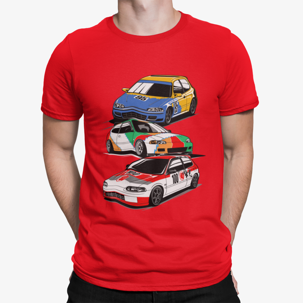 Camiseta Honda Racing
