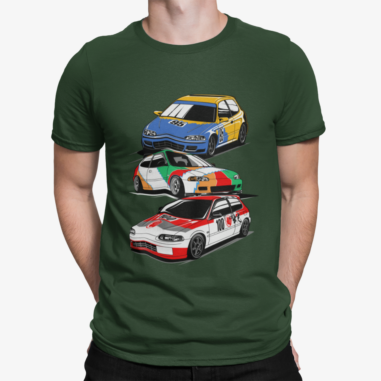 Camiseta Honda Racing