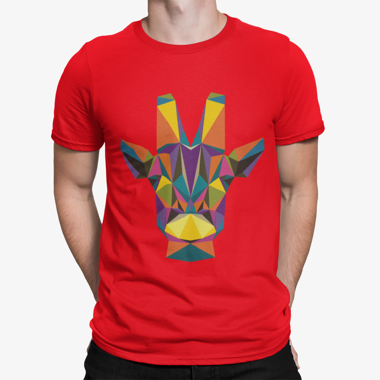 Camiseta Jirafa Poligono
