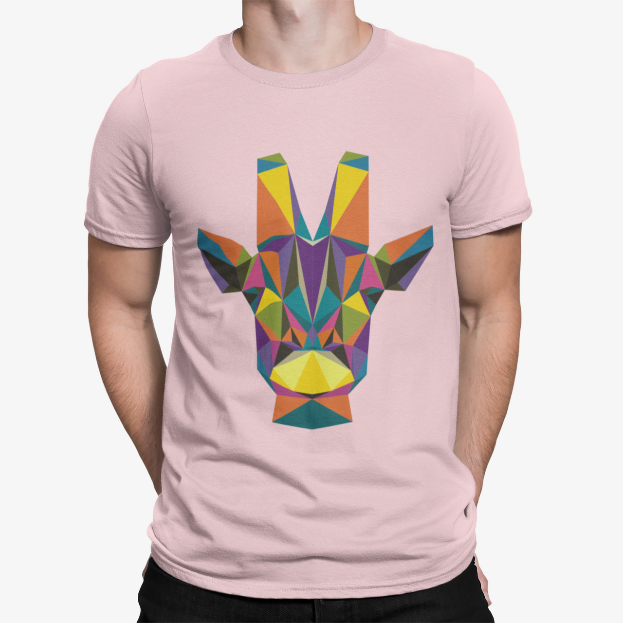 Camiseta Jirafa Poligono