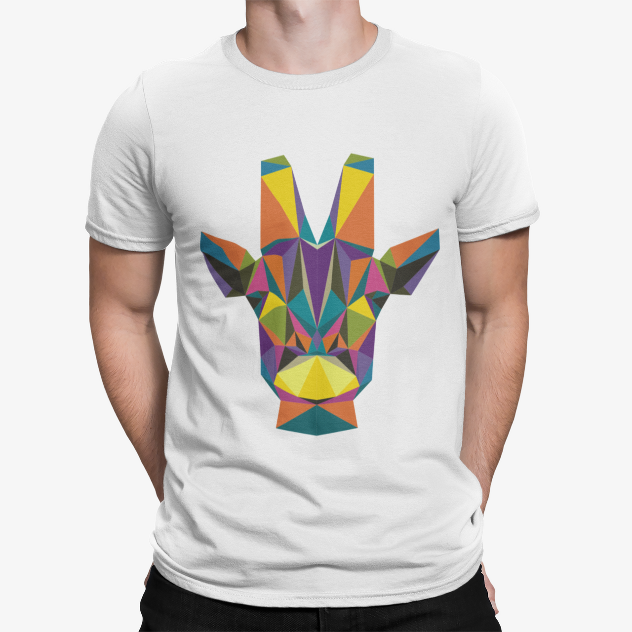 Camiseta Jirafa Poligono