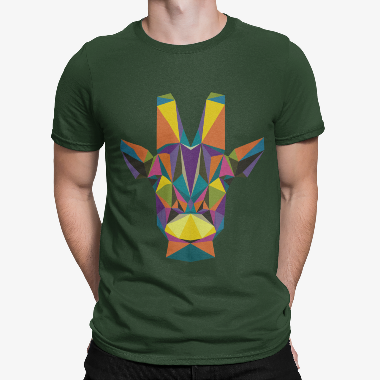 Camiseta Jirafa Poligono