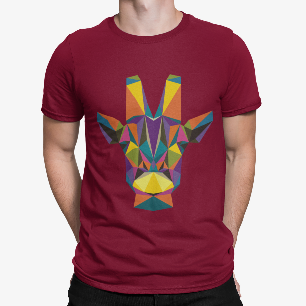 Camiseta Jirafa Poligono