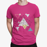 Thumbnail for Camiseta Lobo Geometric