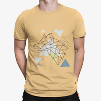 Thumbnail for Camiseta Lobo Geometric