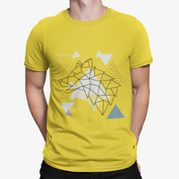 Thumbnail for Camiseta Lobo Geometric