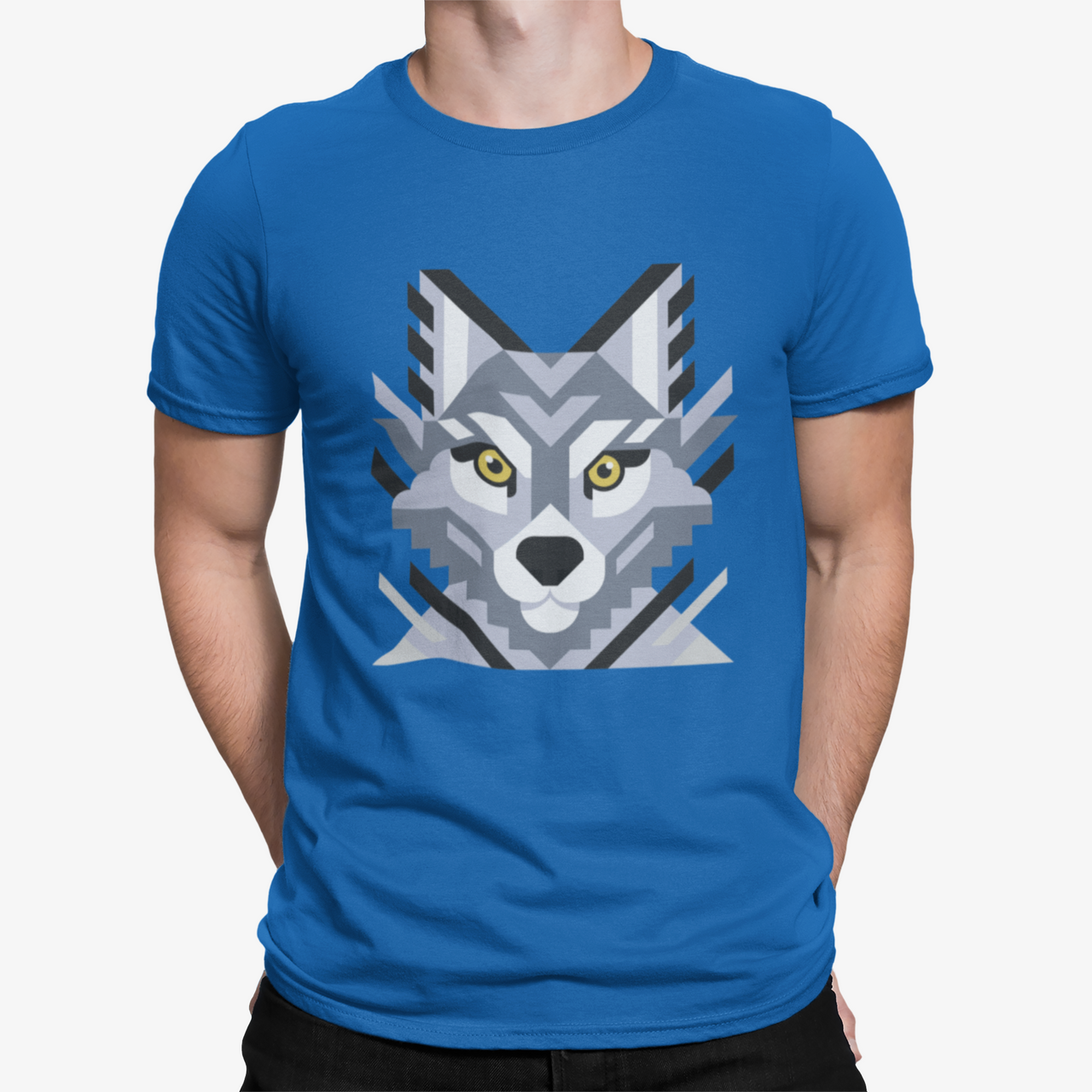 Camiseta Lobo Gris