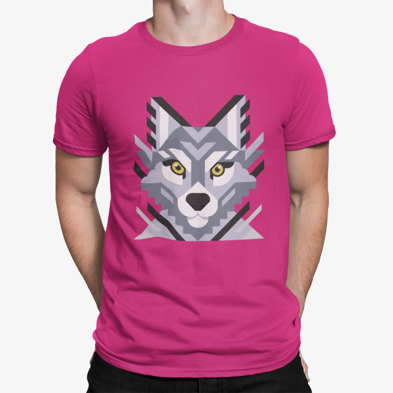 Camiseta Lobo Gris