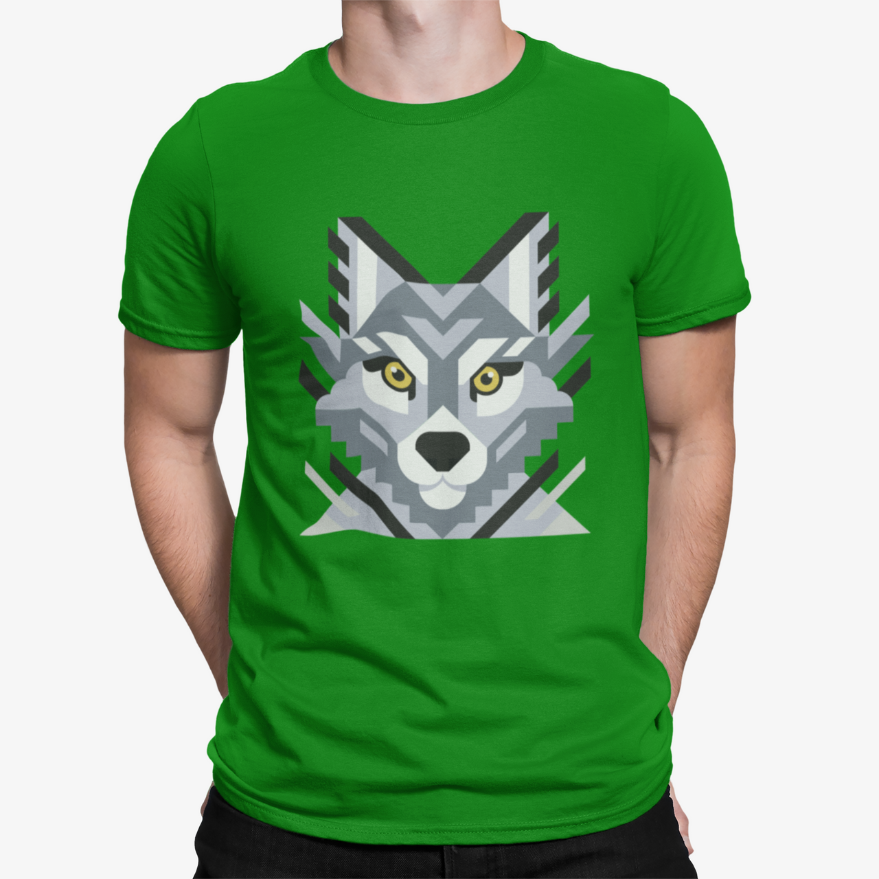 Camiseta Lobo Gris