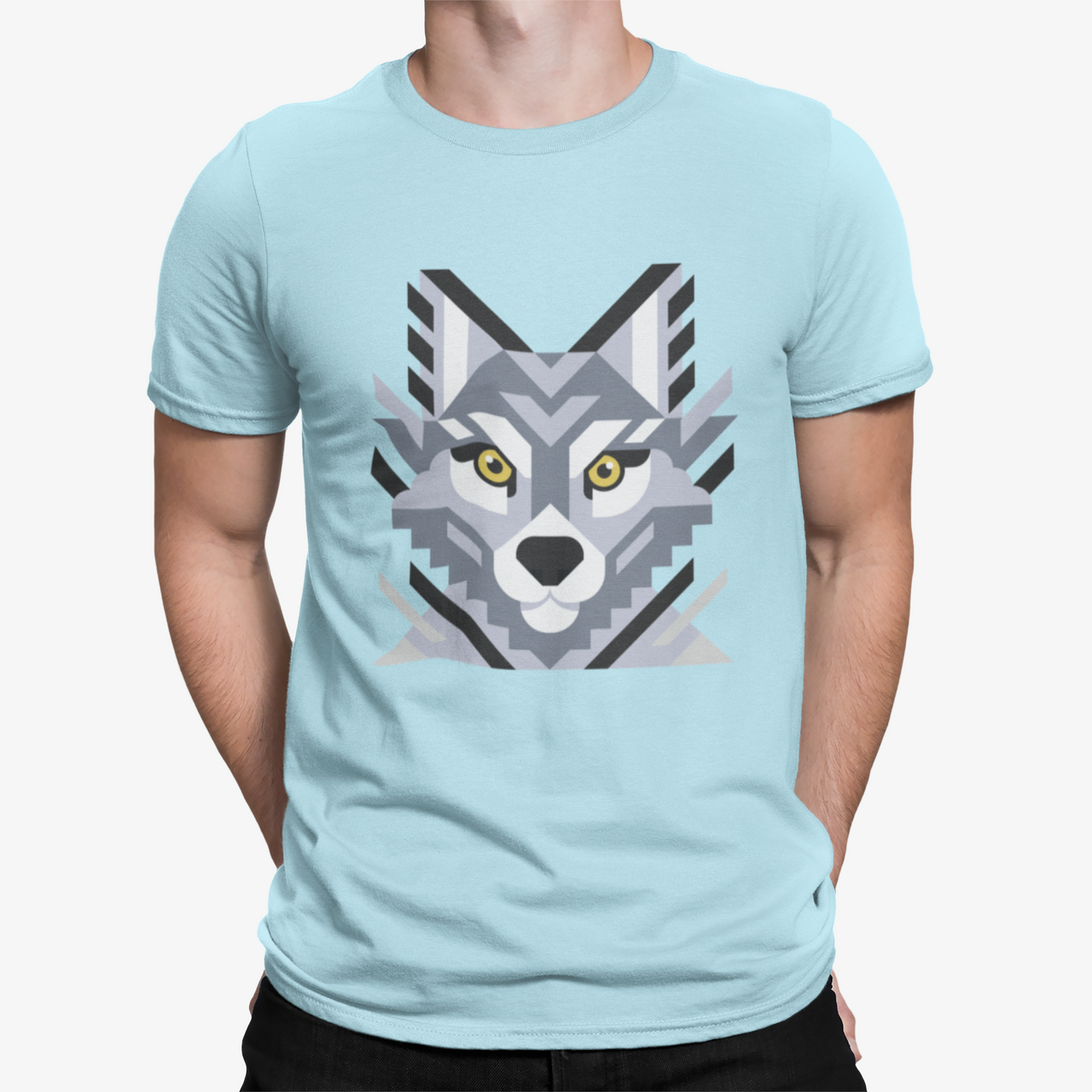 Camiseta Lobo Gris