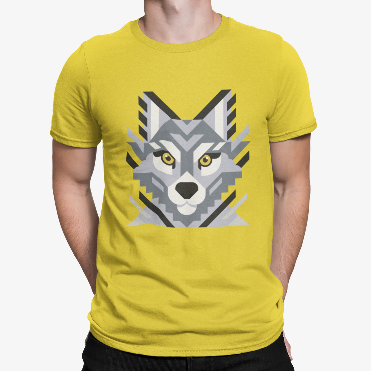 Camiseta Lobo Gris