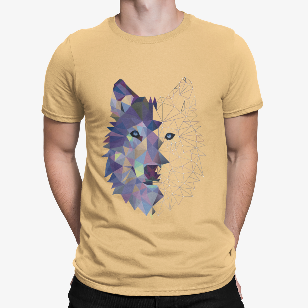 Camiseta Lobo Poligono