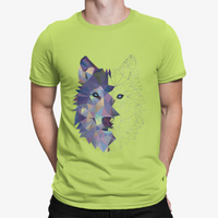 Thumbnail for Camiseta Lobo Poligono