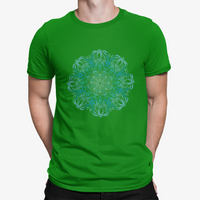 Thumbnail for Camiseta Mandala Azul