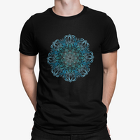 Thumbnail for Camiseta Mandala Azul