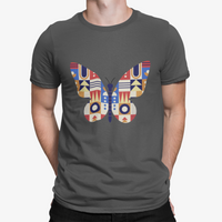 Thumbnail for Camiseta Mariposa Poligono